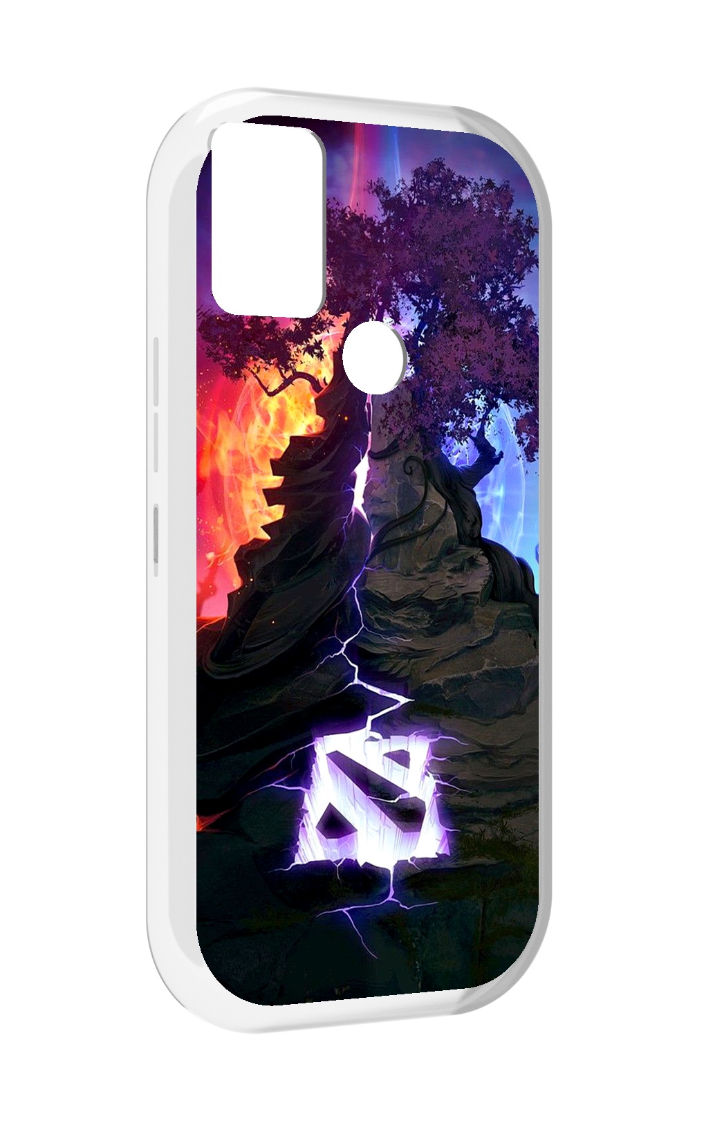 

Чехол MyPads dota 2 логотип для UMIDIGI A9, Прозрачный, Tocco