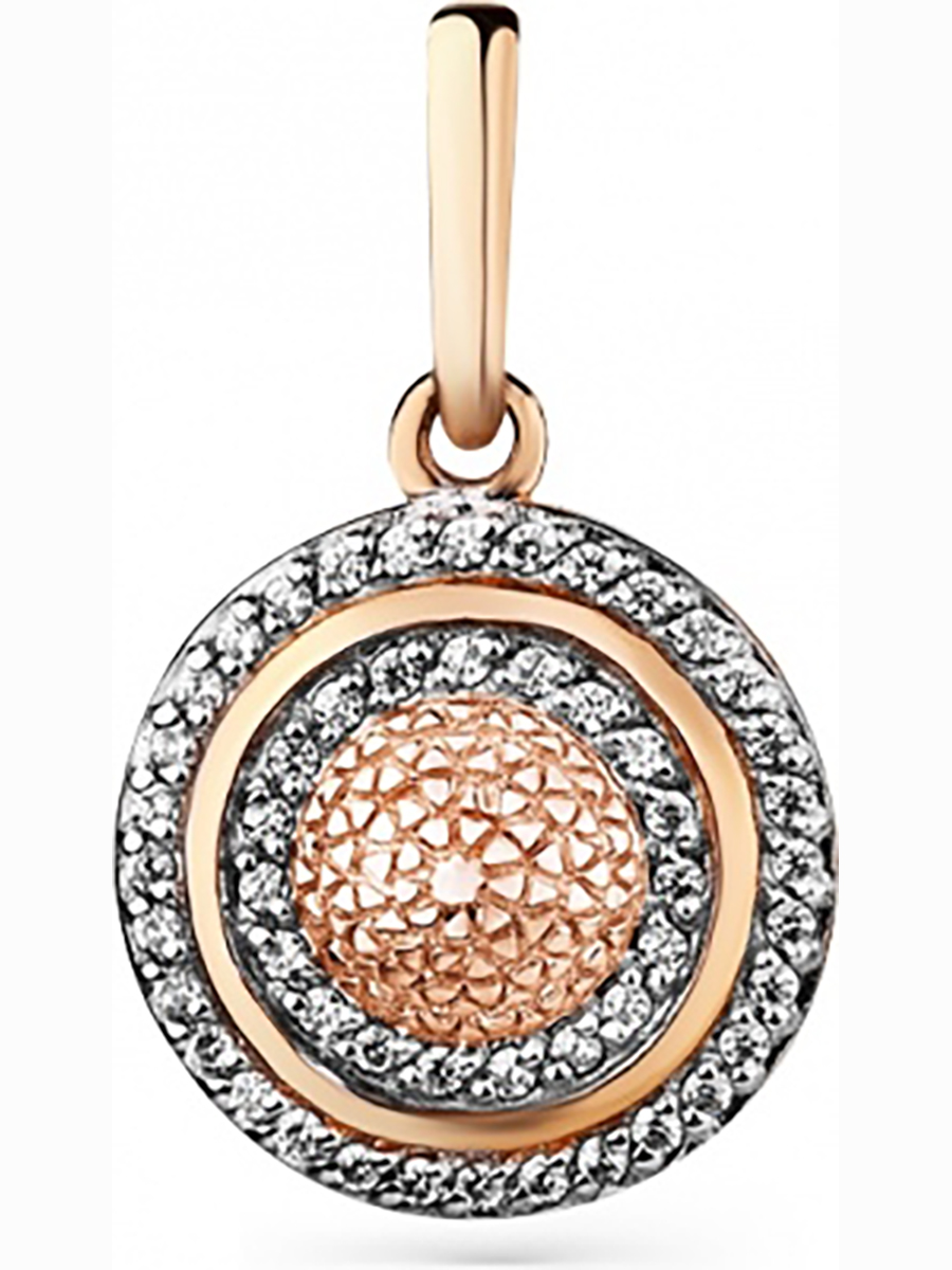 

Подвеска из красного золота с 51 фианитом Master Brilliant 3000010, 3000010