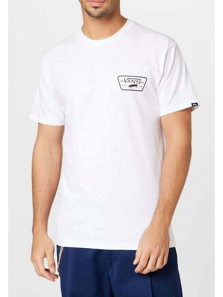 

Футболка мужская Vans VA222O0QR белая 2XL, Белый, VA222O0QR