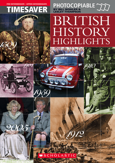

Книга English Timesavers: British History Highlights with poster