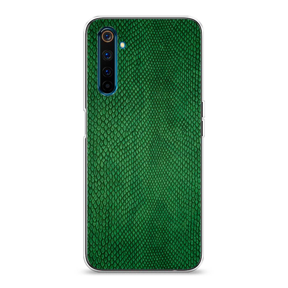 

Чехол Awog на Realme 6 Pro "Изумрудная змея", Разноцветный, 252850-3