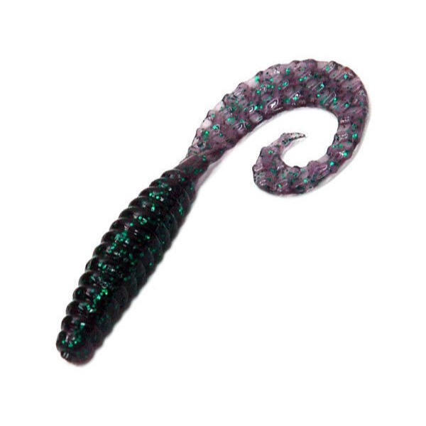 

Мягкие приманки Bait Breath Curly Grub 4,5" (8шт) #Ur26, Серый;зеленый, Curly Grub