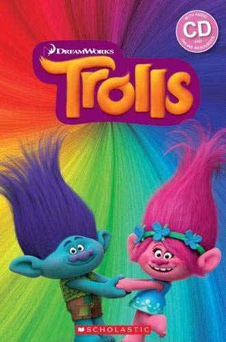

Книга Scholastic Readers Popcorn Series: Level 1 (200 Headwords) Trolls + CD