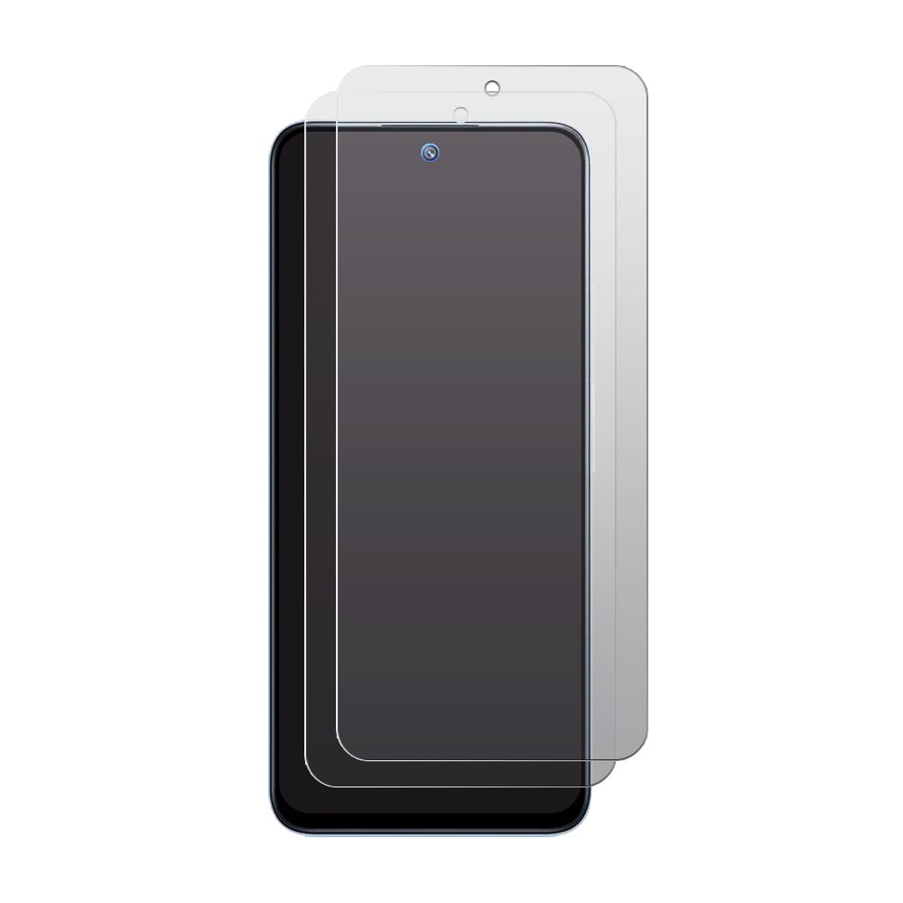

Комплект защитных гибридных стекол МАТОВЫХ Krutoff для Xiaomi Redmi 12 (2шт)