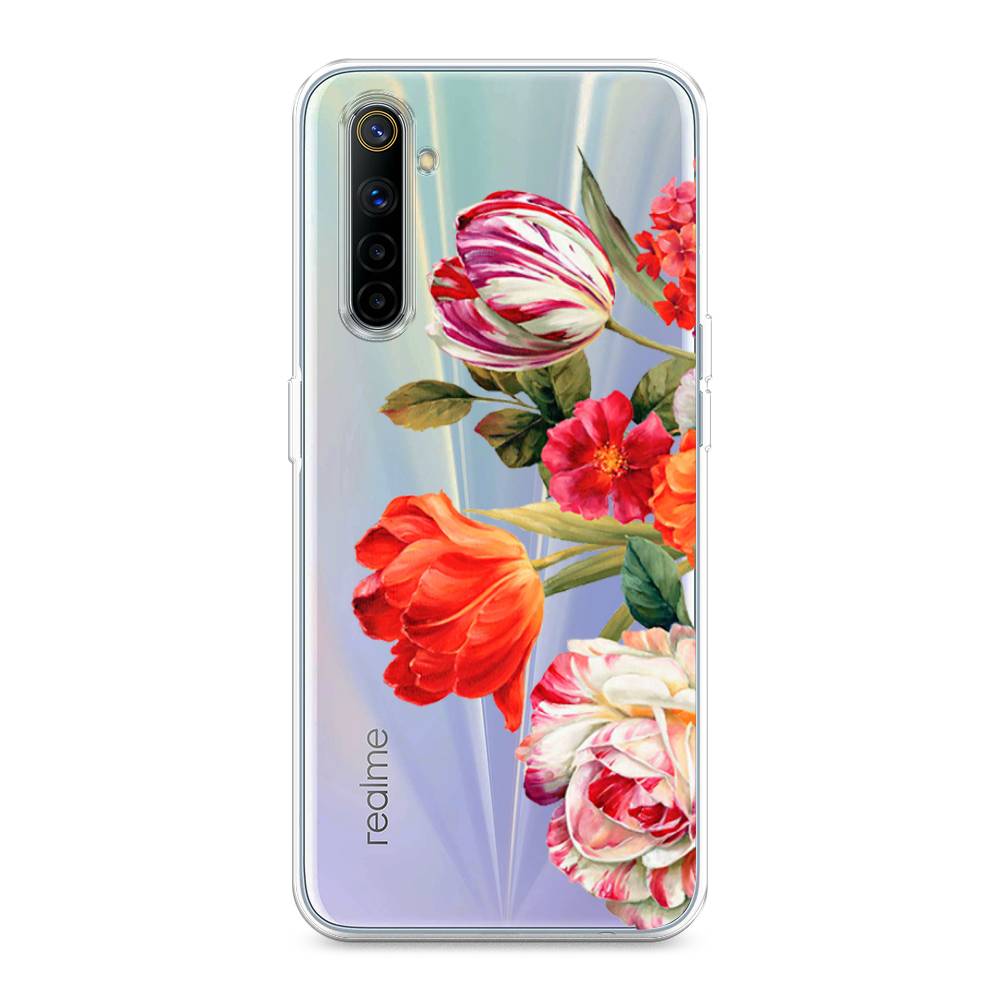 

Чехол Awog на Realme 6 "Весенний букет", Разноцветный, 252750-8