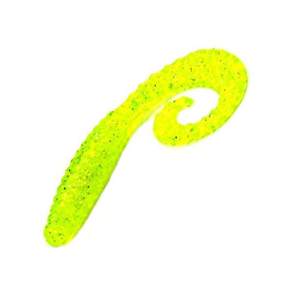 

Мягкие приманки Bait Breath Curly Grub 3,5" (10шт) #Ur27, Желтый, Curly Grub