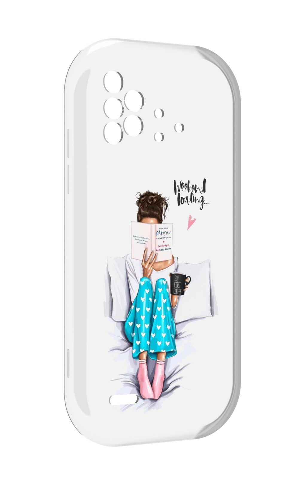 

Чехол MyPads Weekend-loading для UMIDIGI Bison X10 / X10 Pro, Прозрачный, Tocco