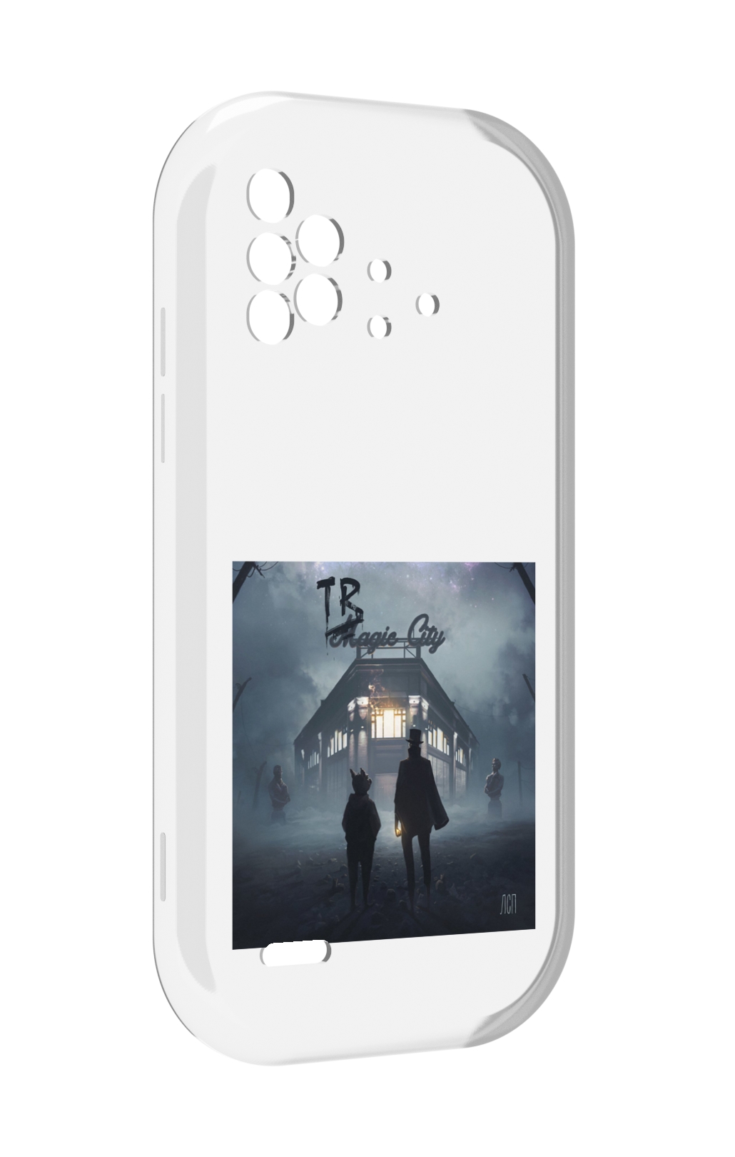 Чехол MyPads Tragic City ЛСП для UMIDIGI Bison X10 / X10 Pro
