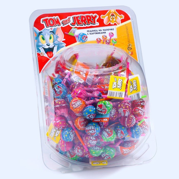 

Карамель Tom and Jerry ассорти вкусов, 120 шт х 6,2 г