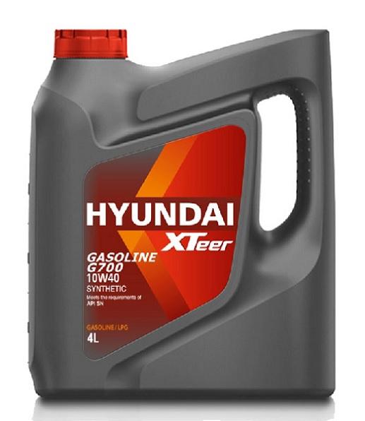 

Моторное масло HYUNDAI Xteer синтетическое Gasoline G700 10W40 API SP 4л