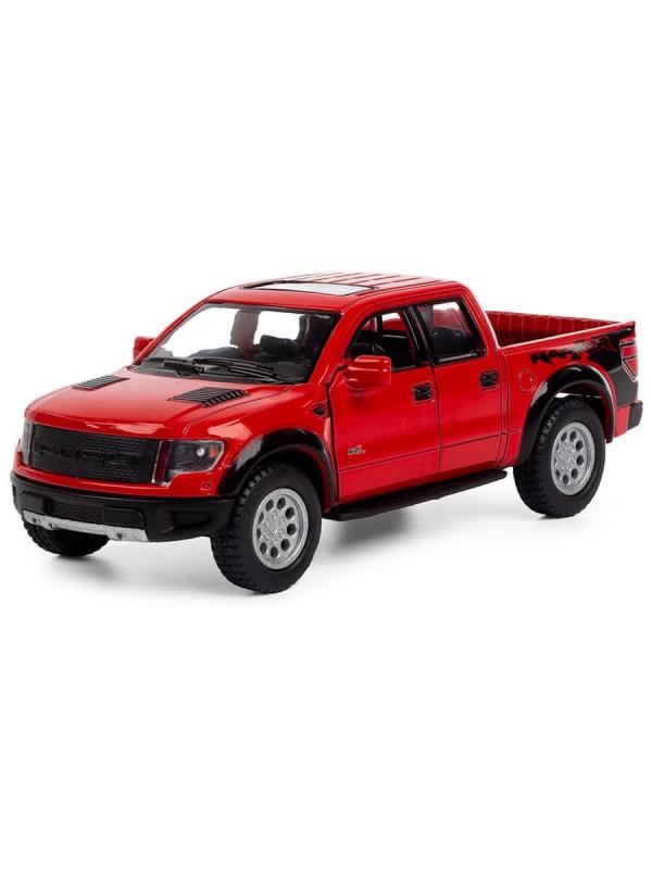 

Машинка металлическая Ford Raptor красная, Красный