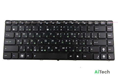 

Клавиатура для Asus K43 K42 X42 UL30 UL80 с рамкой p/n: NSK-UC301, NSK-UC601, 9J.N1M82.301