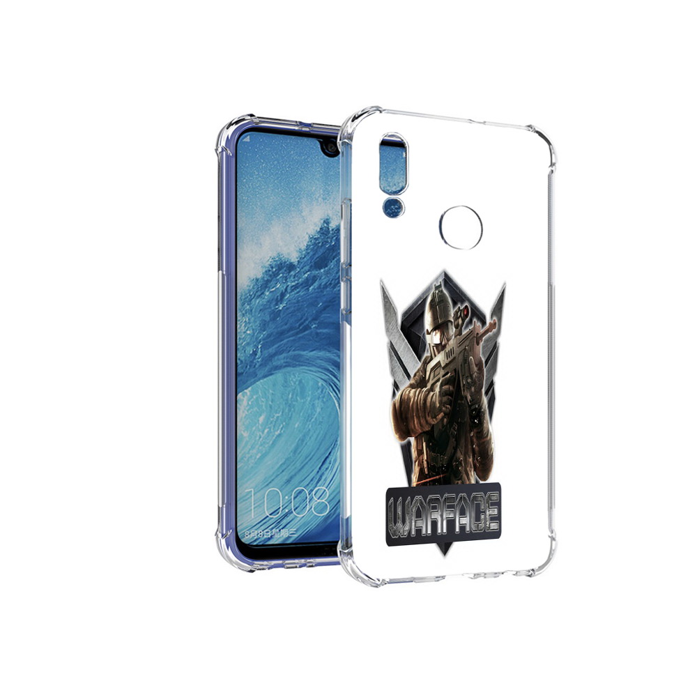 

Чехол MyPads Tocco для Huawei P Smart (2019) игра про войну, Прозрачный, Tocco