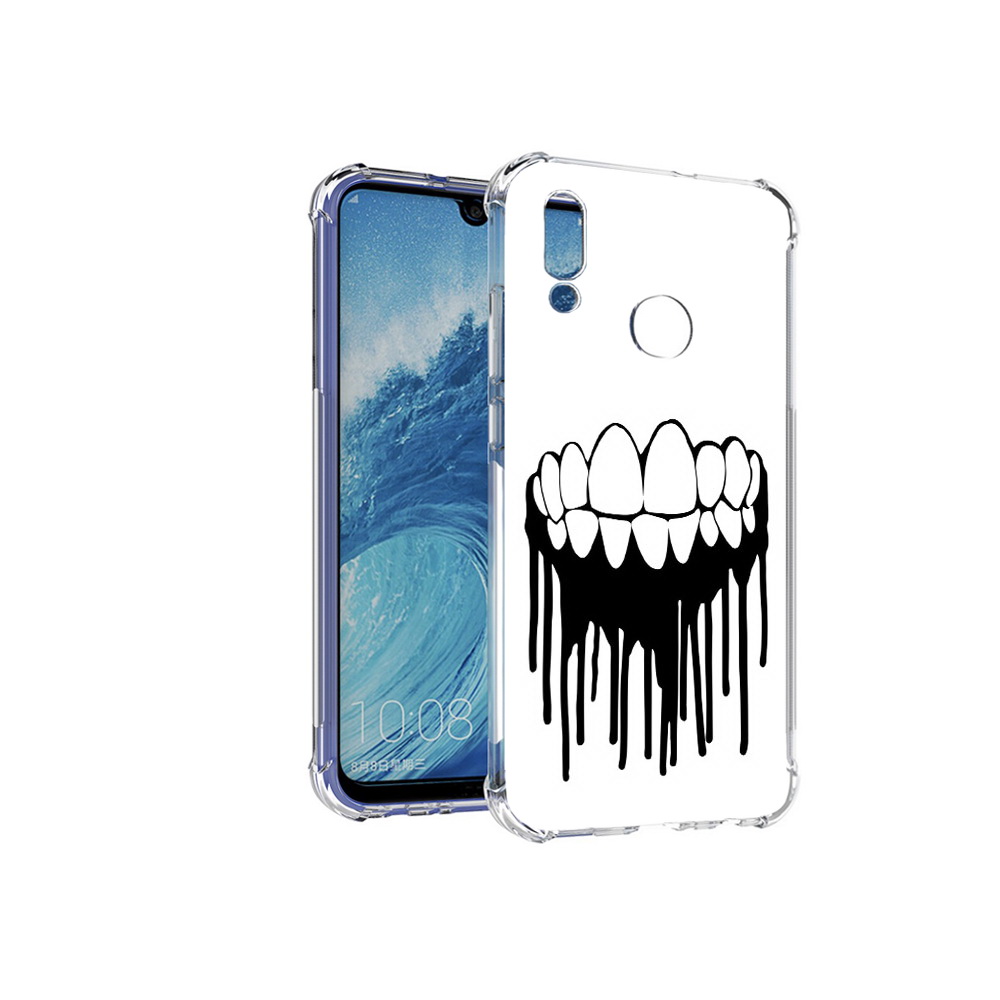 

Чехол MyPads Tocco для Huawei P Smart (2019) зубы, Прозрачный, Tocco