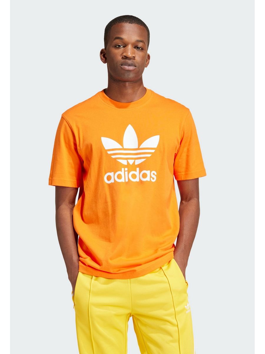 

Футболка мужская Adidas Originals AD122O10G оранжевая S, Оранжевый, AD122O10G