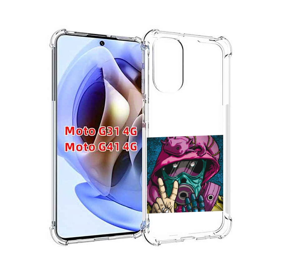 

Чехол MyPads Всем-мир для Motorola Moto G31 4G / G41 4G, Прозрачный, Tocco