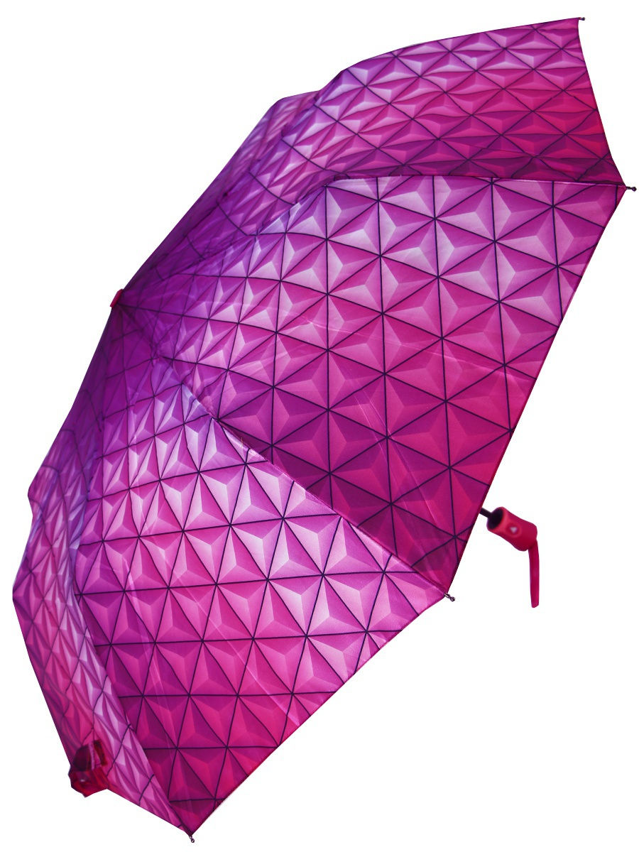 

Зонт складной женский полуавтоматический Popular Umbrella 114 розовый, 114