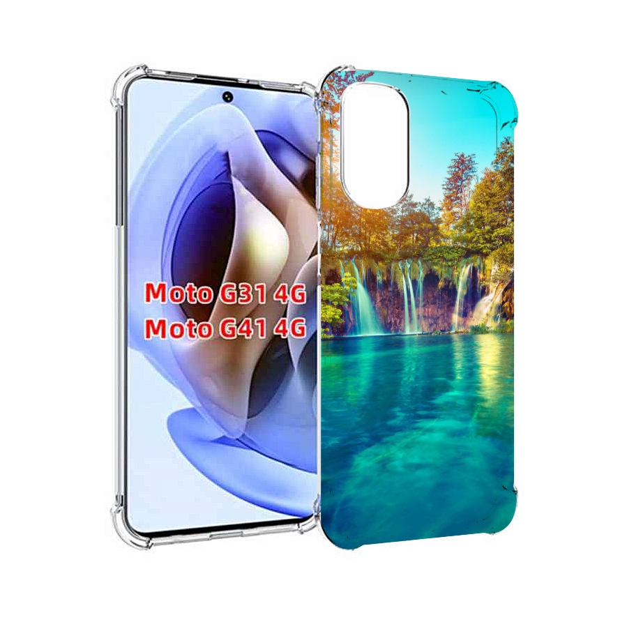 

Чехол MyPads Водапад-2 для Motorola Moto G31 4G / G41 4G, Прозрачный, Tocco