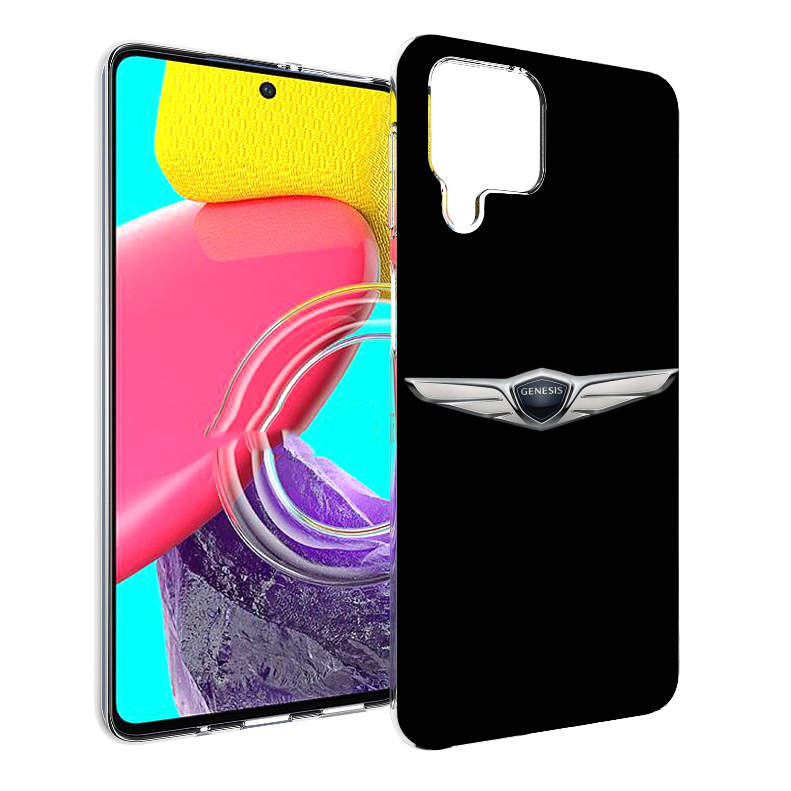 

Чехол Mypads Genesis 1 Мужской Для Samsung Galaxy M53 (Sm-M536), Прозрачный, Tocco