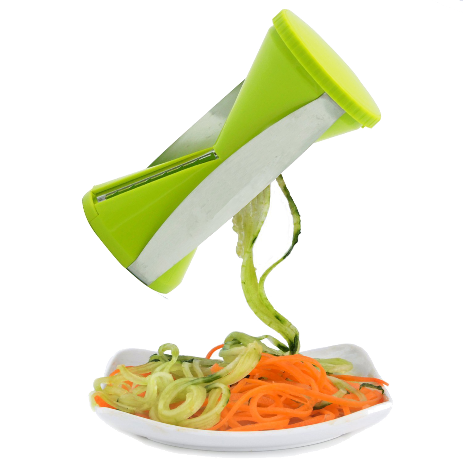 фото Cook-06 спиральная шинковка-нож (терка) для нарезки овощей kitchen angel (для кор. моркови