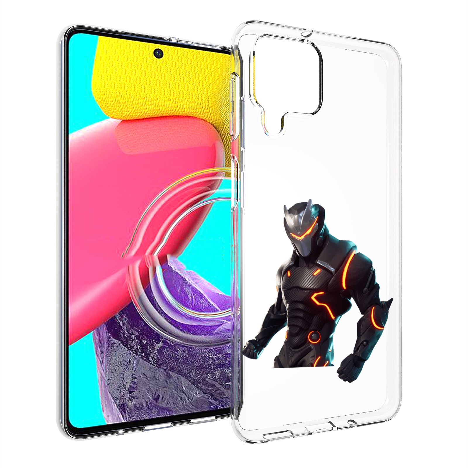 

Чехол Mypads Fortnite-1 Для Samsung Galaxy M53 (Sm-M536), Прозрачный, Tocco