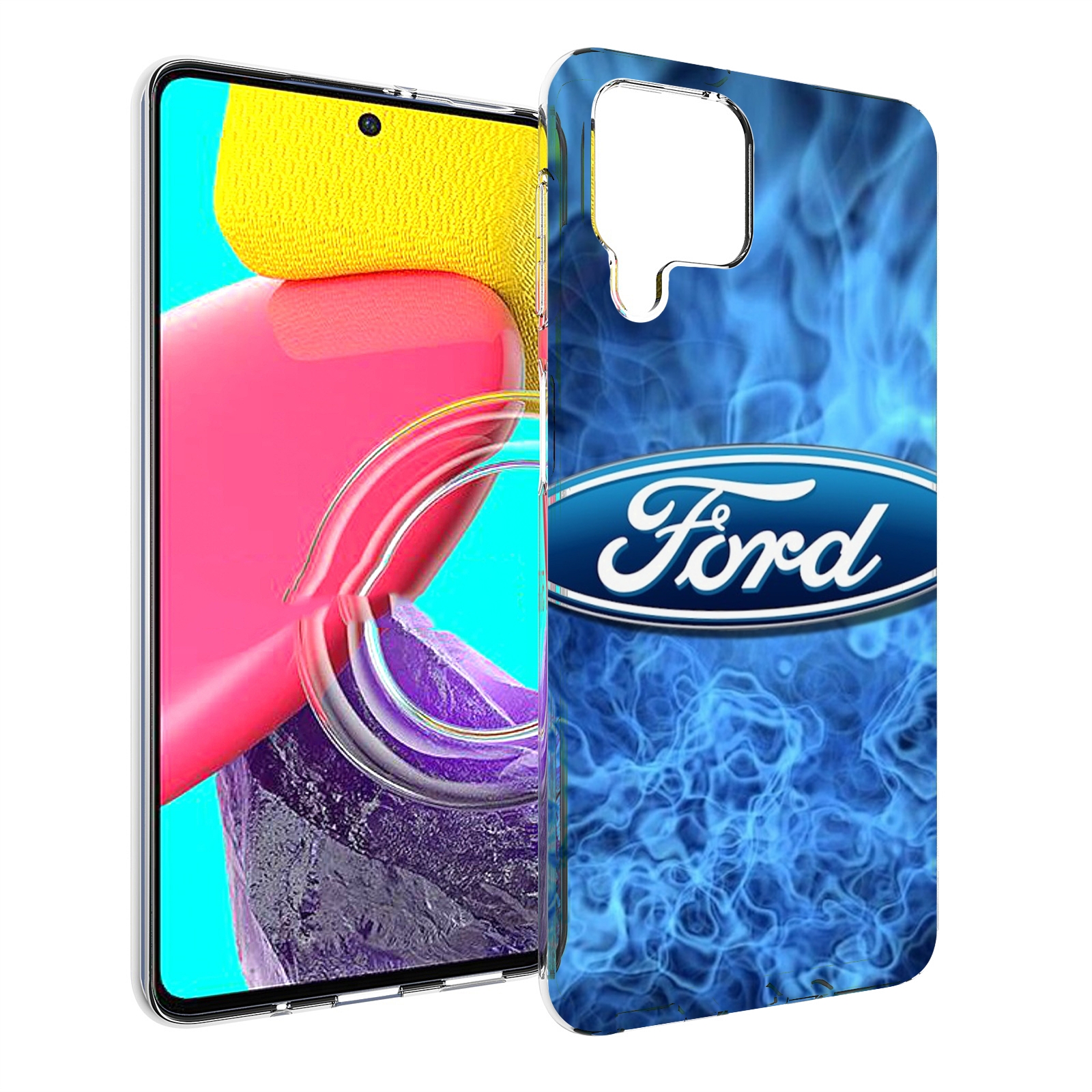 

Чехол Mypads Ford-22 М Для Samsung Galaxy M53 (Sm-M536), Прозрачный, Tocco