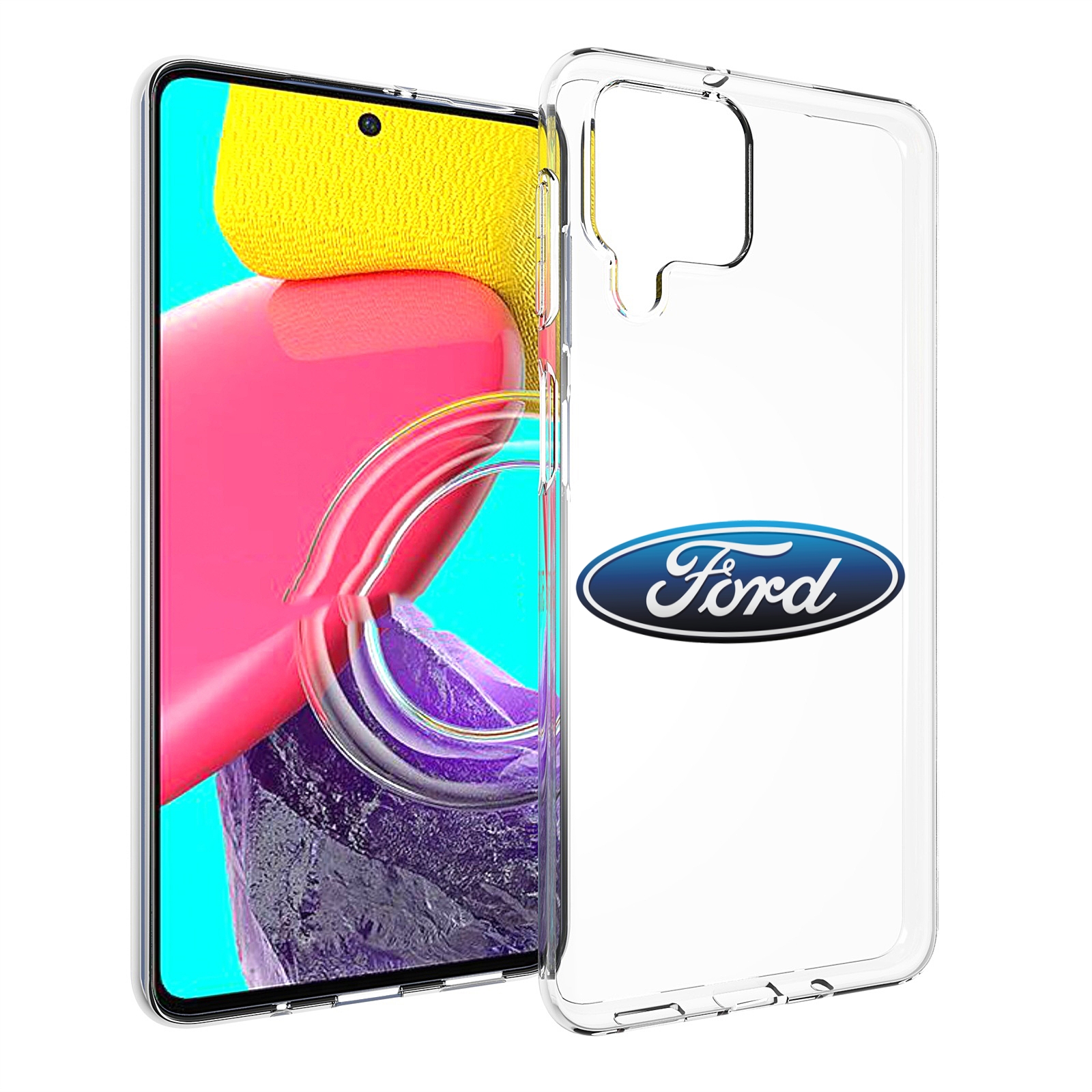 

Чехол Mypads Ford-3 Мужской Для Samsung Galaxy M53 (Sm-M536), Прозрачный, Tocco