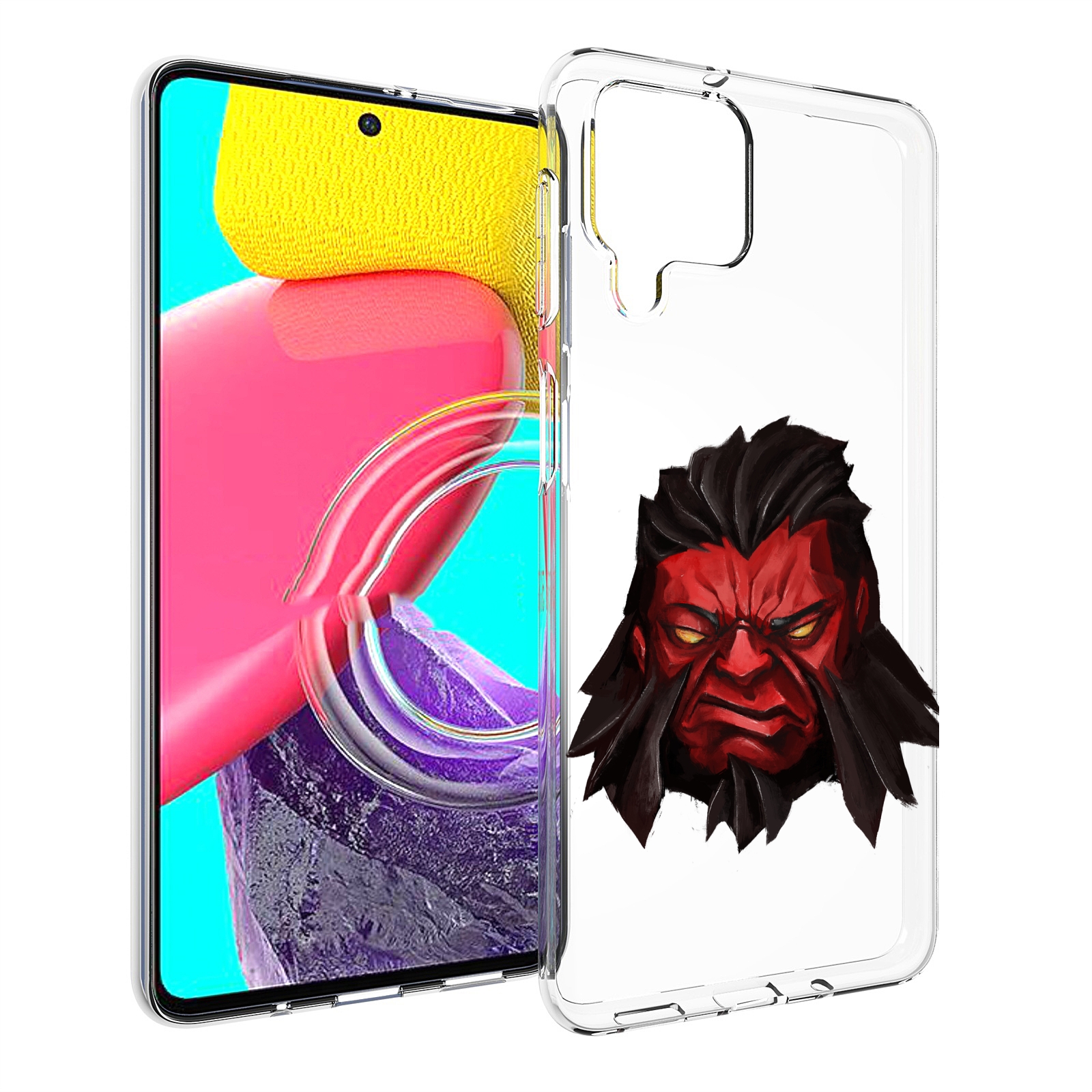 

Чехол MyPads dota-2-axe для Samsung Galaxy M53 (SM-M536), Прозрачный, Tocco