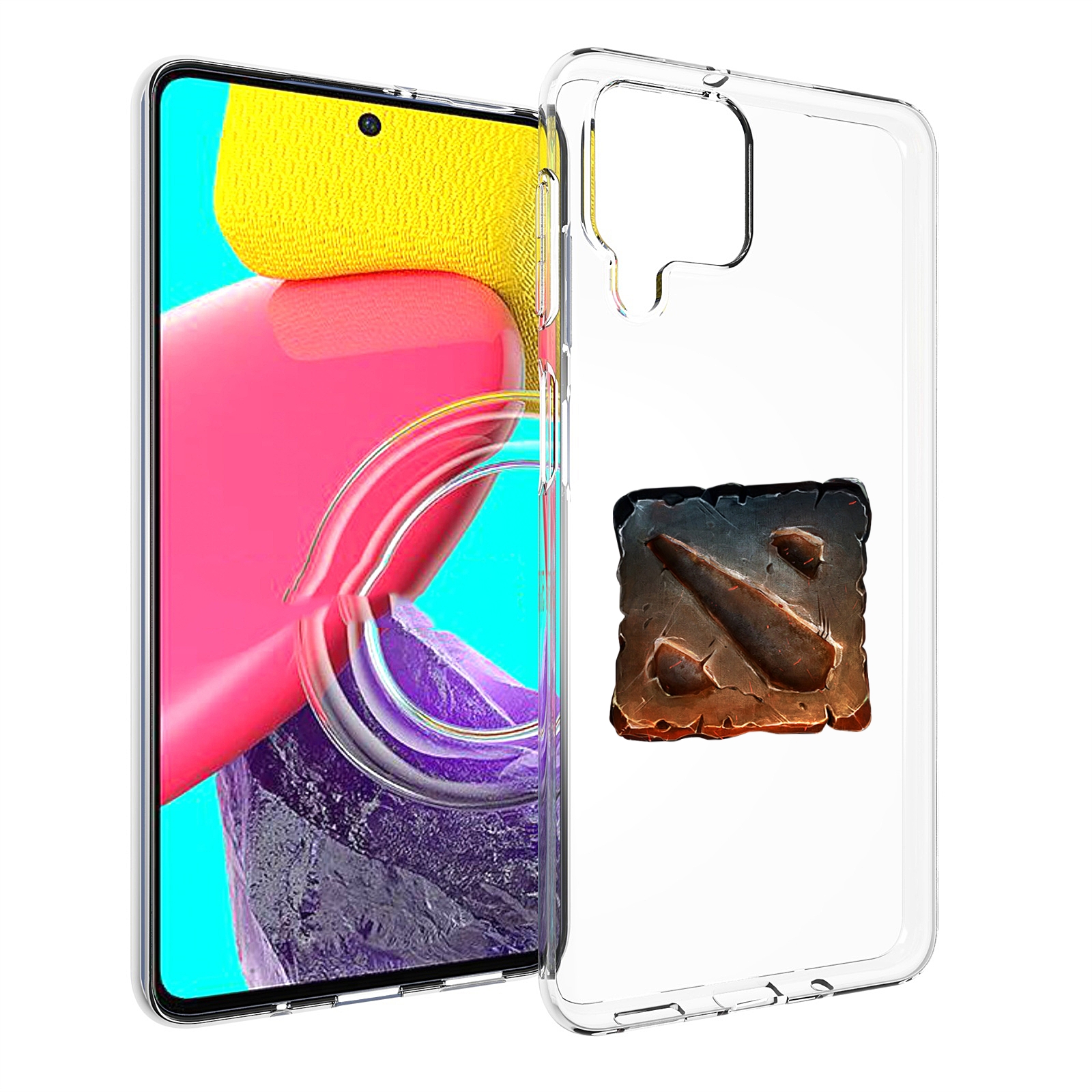 

Чехол MyPads dota 2 логотип 2 для Samsung Galaxy M53 (SM-M536), Прозрачный, Tocco