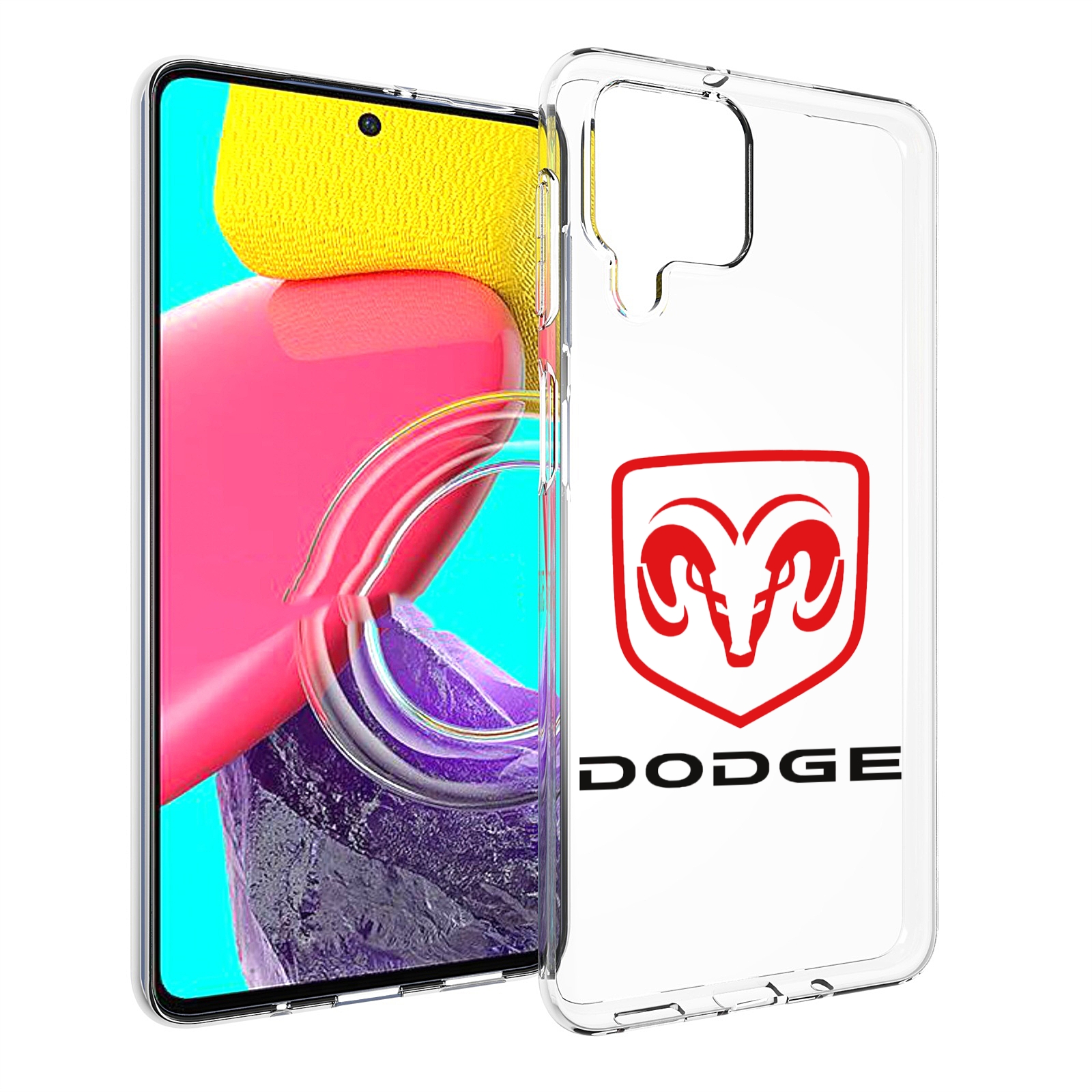 Чехол Mypads Dodge-2 Мужской Для Samsung Galaxy M53 (Sm-M536)