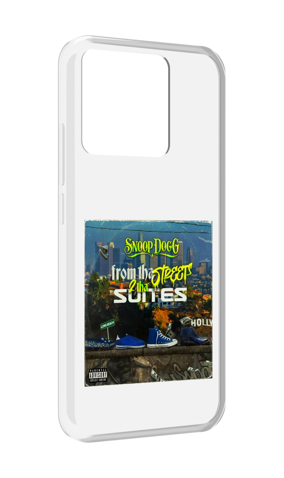 Чехол MyPads Tocco для Xiaomi Redmi 10A Snoop Dogg FROM THE STREET 2 THA SUITES
