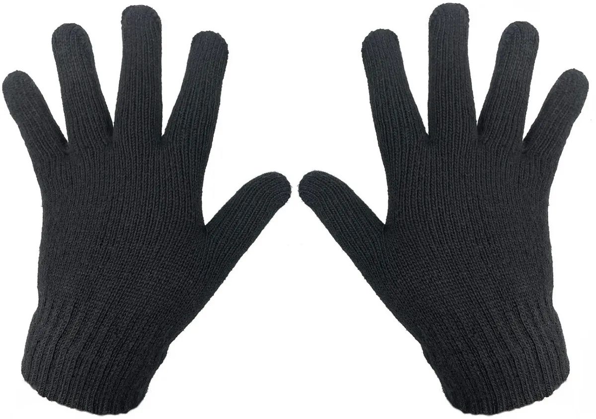 Перчатки унисекс AVEXELA Milano Gloves Trik black, р. ONE SIZE