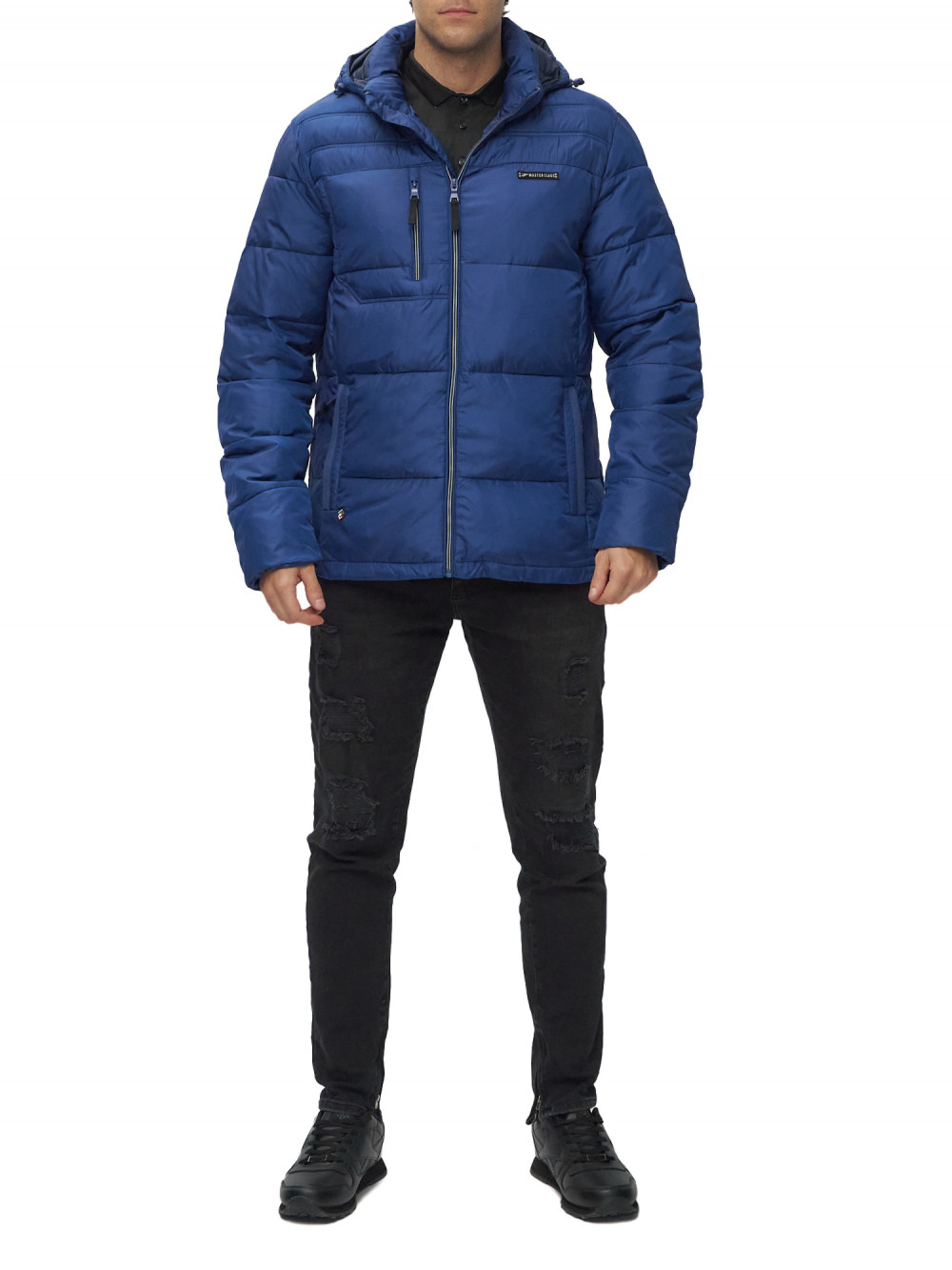 

Куртка мужская NoBrand AD62190 синяя 52 RU, Синий, AD62190