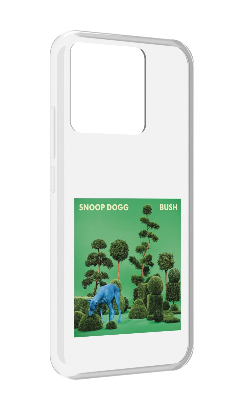 

Чехол MyPads Tocco для Xiaomi Redmi 10A Snoop Dogg BUSH, Прозрачный, Tocco