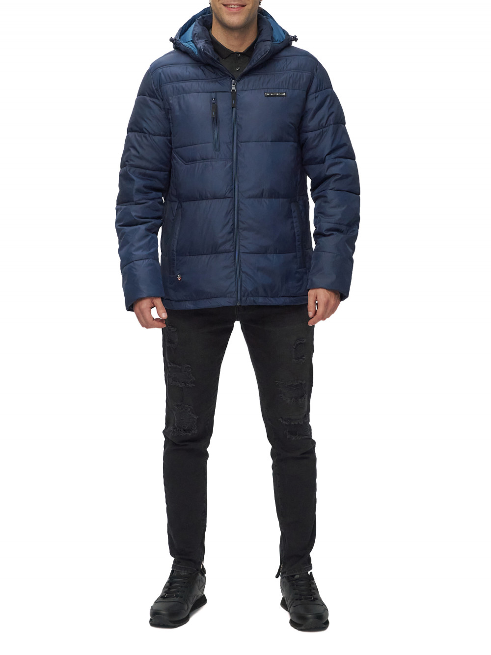 

Куртка мужская NoBrand AD62190 синяя 52 RU, AD62190