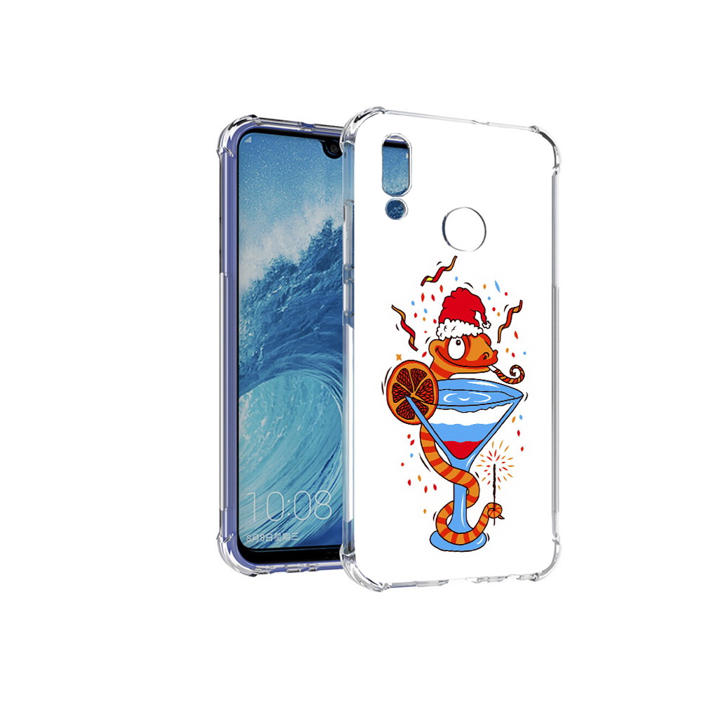 

Чехол MyPads Tocco для Huawei P Smart (2019) змейка, Прозрачный, Tocco