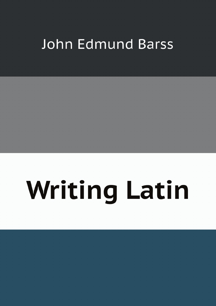 

Writing Latin