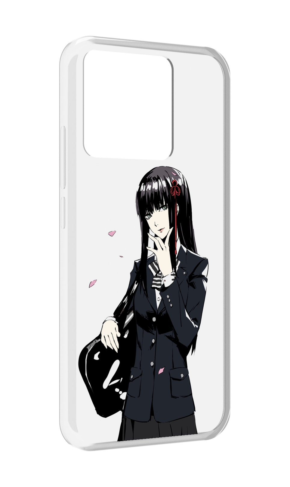 

Чехол MyPads Tocco для Xiaomi Redmi 10A Persona 5 - Togo Hifumi, Прозрачный, Tocco