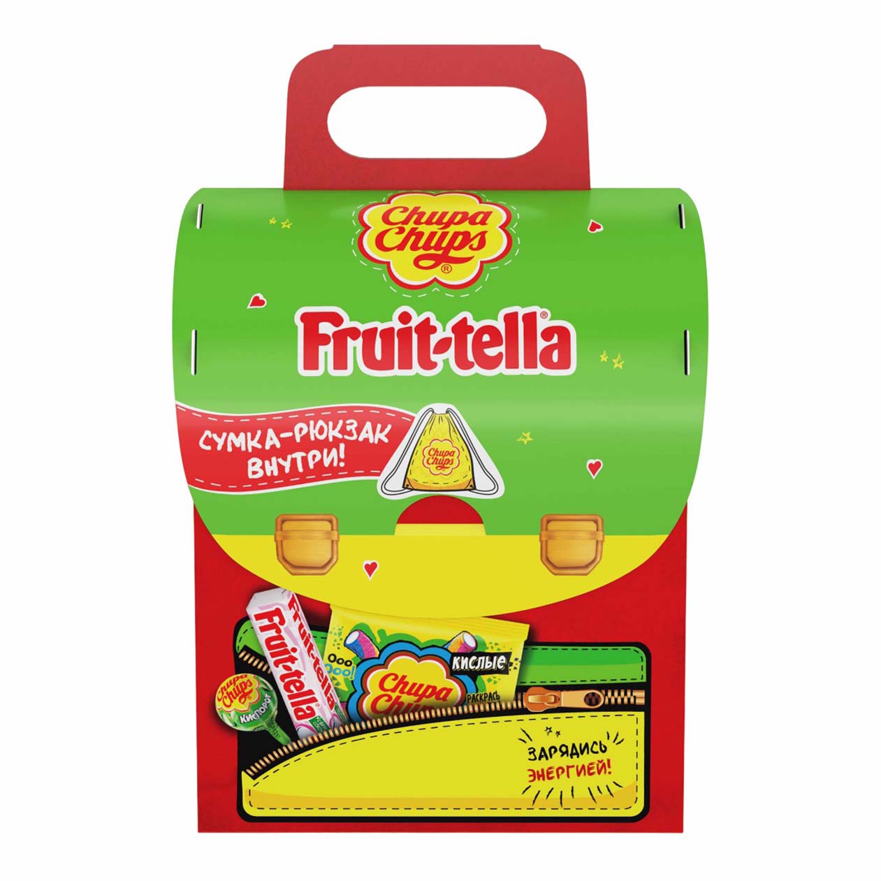 

Сладкий подарочный набор Chupa Chups Школьный рюкзачок 190 г