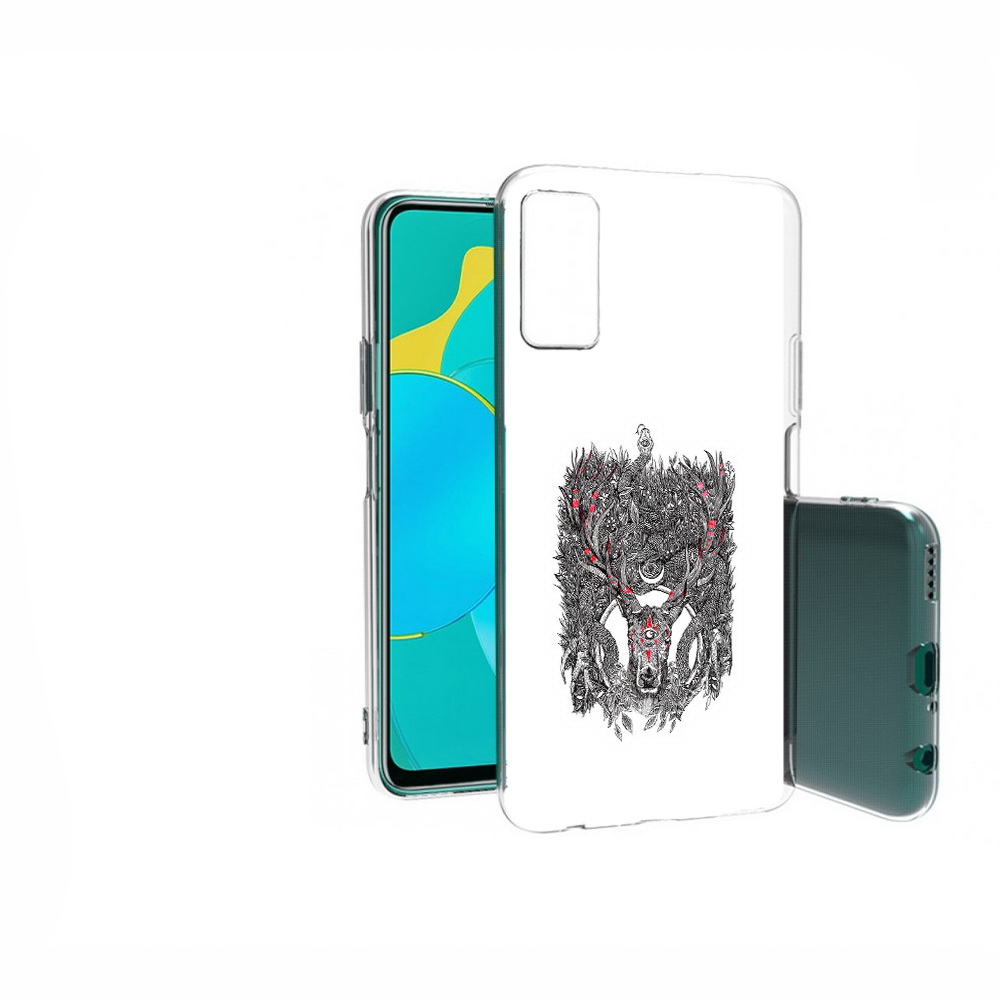 

Чехол MyPads Tocco для Huawei Honor 30S Дизайнерские_676, Прозрачный, Tocco