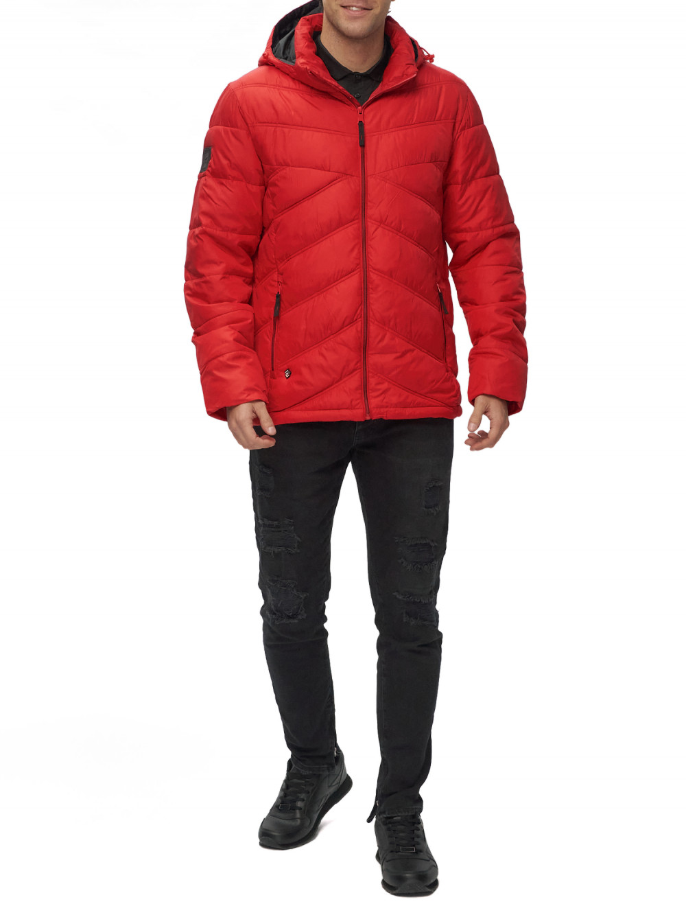 

Куртка мужская NoBrand AD62176 красная 50 RU, AD62176