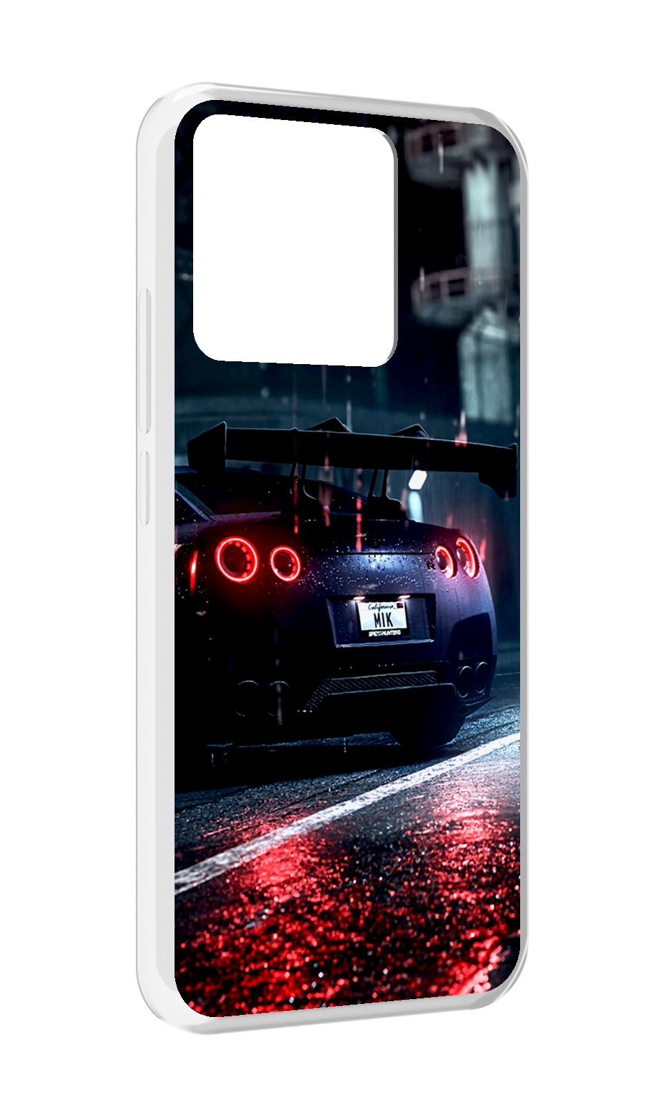 

Чехол MyPads Tocco для Xiaomi Redmi 10A Nissan Skyline, Прозрачный, Tocco