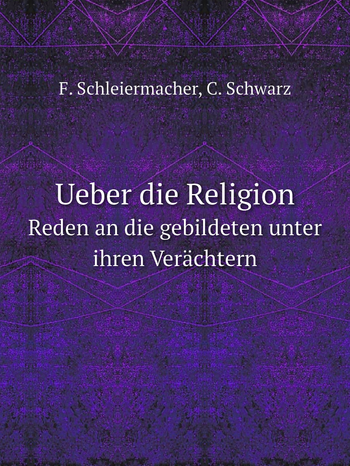 

Ueber die Religion