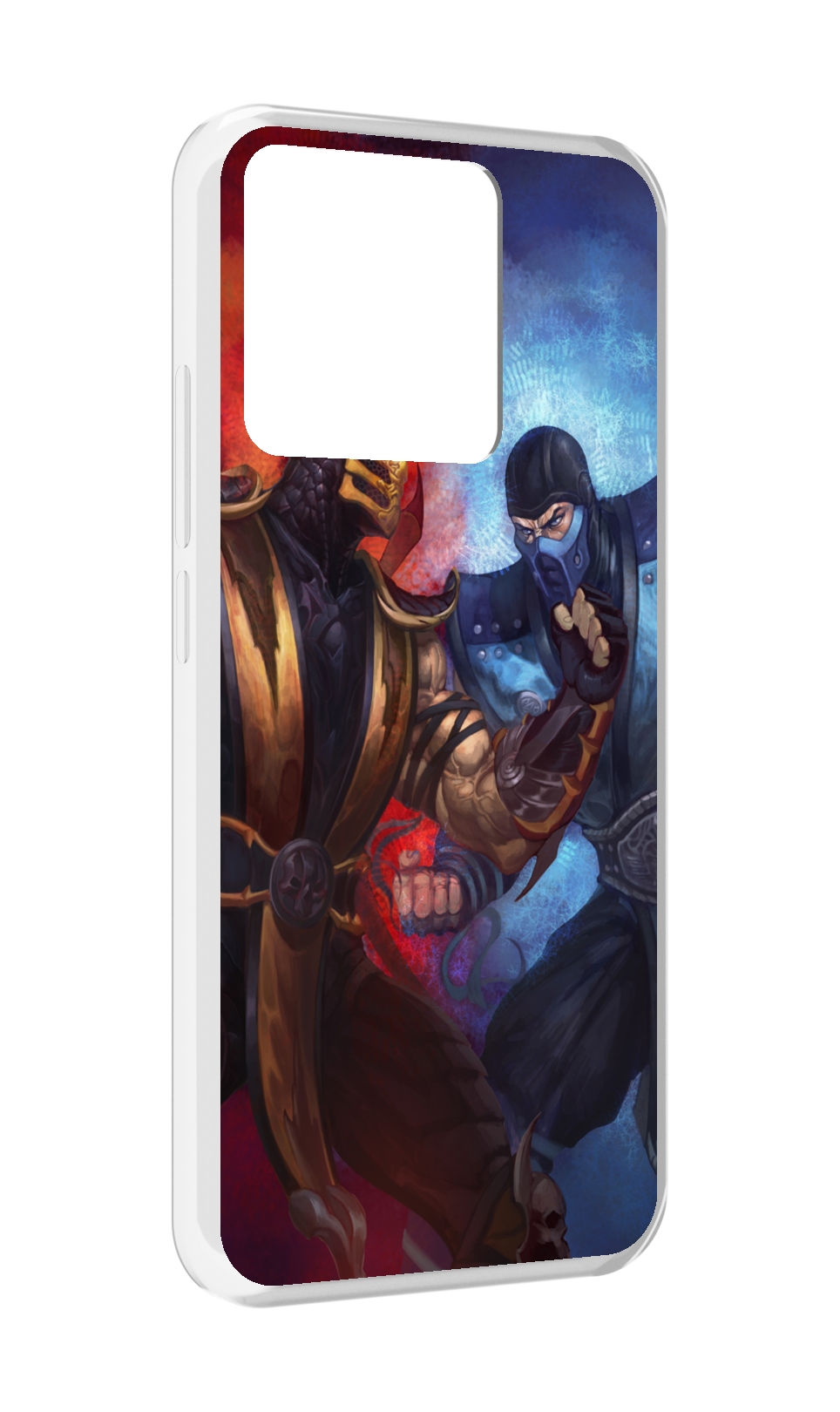 Чехол MyPads Tocco для Xiaomi Redmi 10A Mortal Kombat art