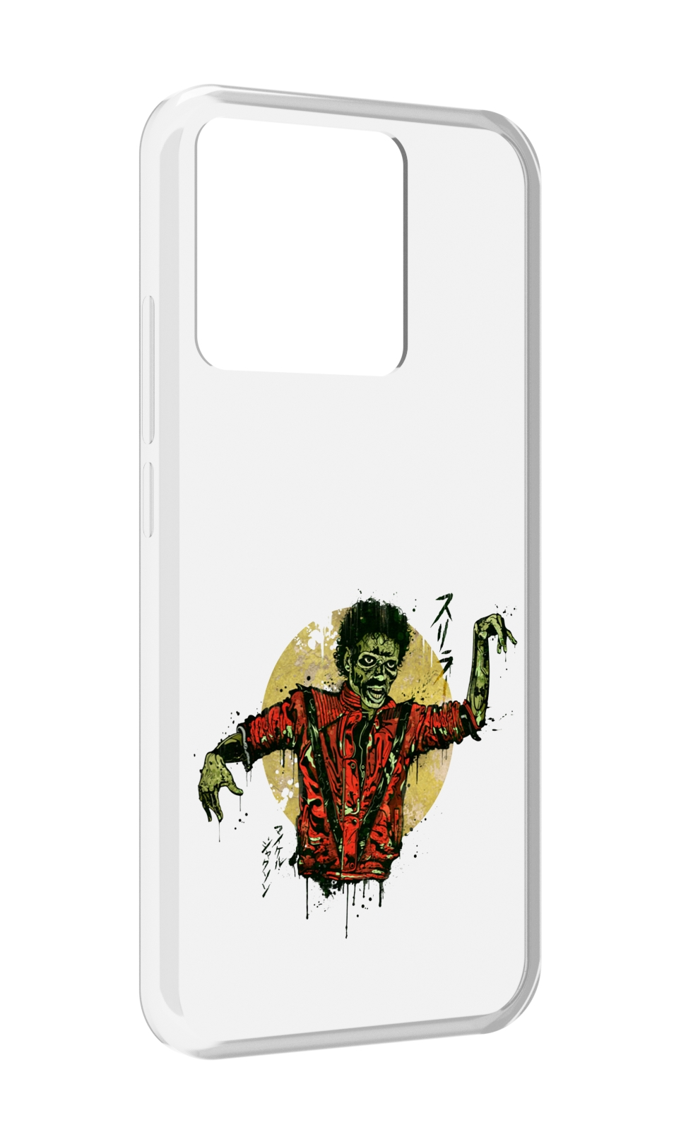 

Чехол MyPads Tocco для Xiaomi Redmi 10A Зомби, Прозрачный, Tocco