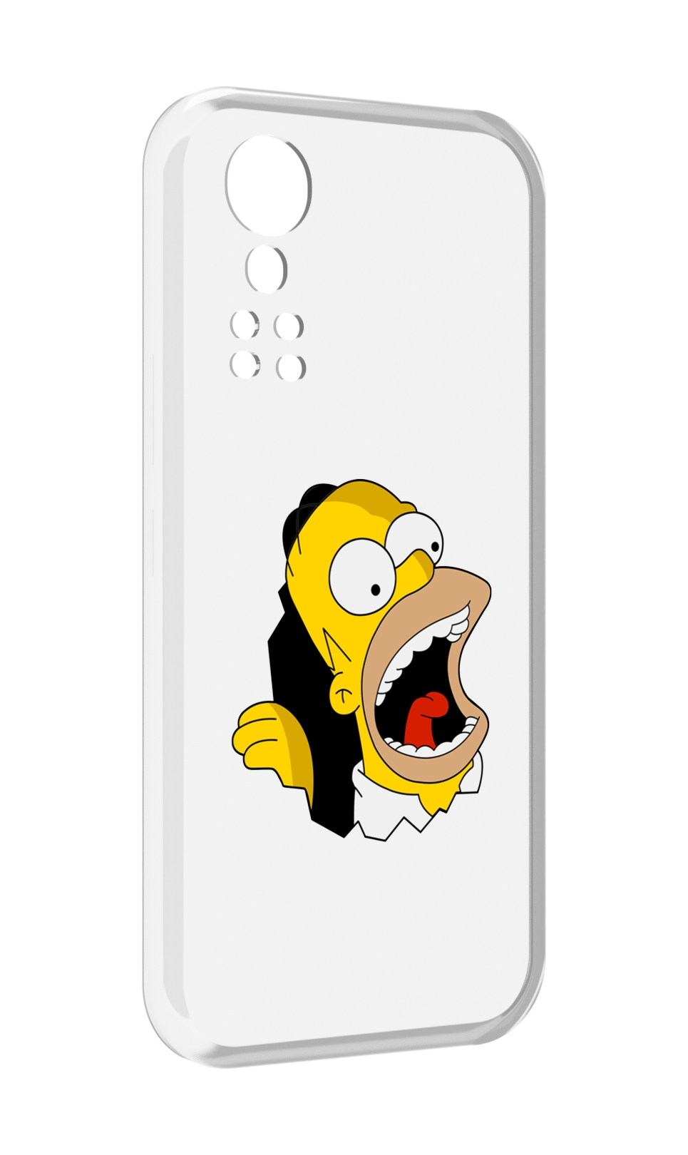 Чехол MyPads гомер-голодный для ZTE Axon 30 5G / Axon 30S