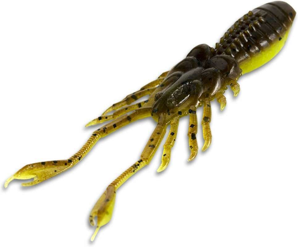 

Мягкие приманки Bait Breath BYS eX-Rider Shrimp Jr. 3.5 Finesse Spec (6шт.) #931, Коричневый;зеленый, Bys eX-Rider Shrimp Jr.