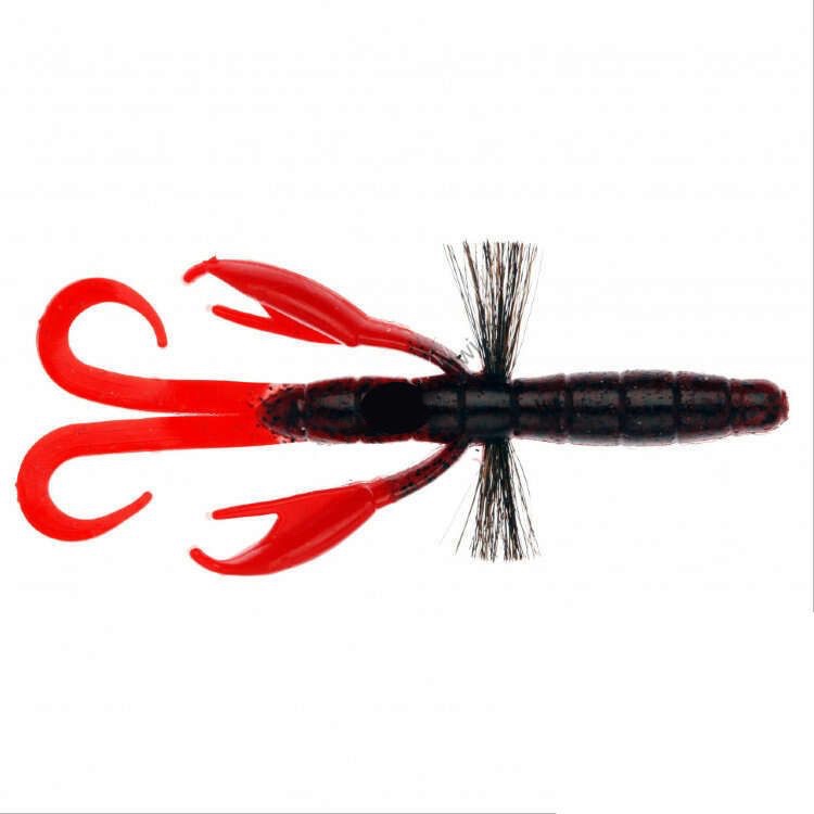 

Мягкие приманки Bait Breath BYS CRAW 3.5" TWO TONE #B34 Dark RedSeedRed (7шт.), Красный;черный, Bys Craw Two Tone