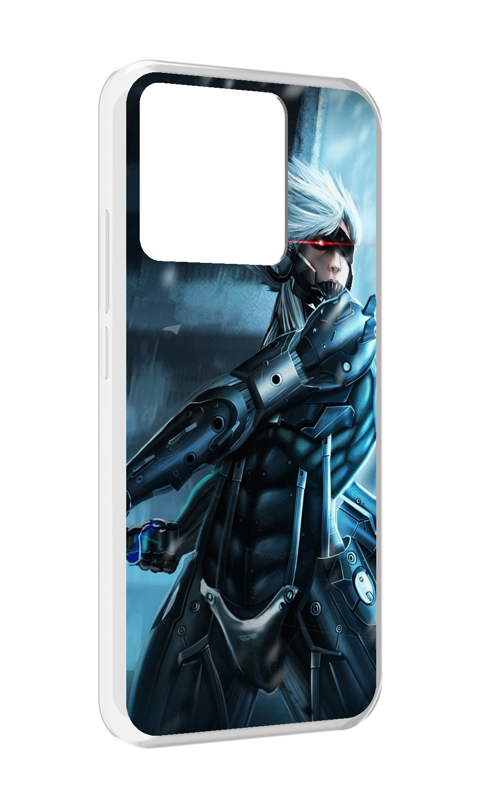 

Чехол MyPads Tocco для Xiaomi Redmi 10A Metal Gear Rising Revengeance, Прозрачный, Tocco