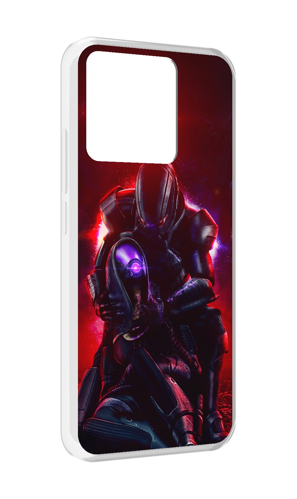 

Чехол MyPads Tocco для Xiaomi Redmi 10A Mass Effect, Прозрачный, Tocco